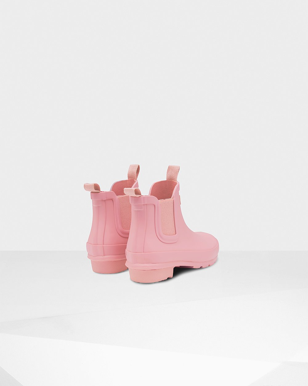 Kids Hunter Original Big - Chelsea Boots Pink - 5207-DOEYL